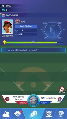 Baseball Rising Star android App screenshot 3